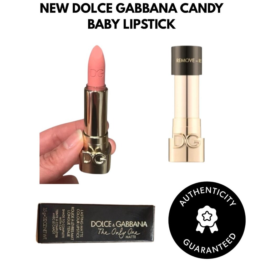 NEW DOLCE & GABBANA LIPSTIC THE ONLY ONE MATTE #205 Candy Baby